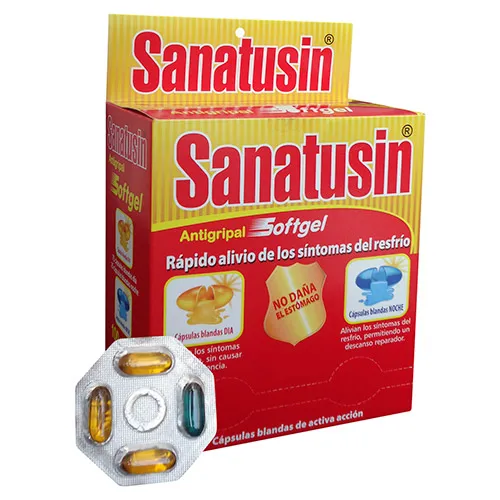 SANATUSIN DIA / NOCHE CAJA X 25 CAPSULAS - Ecofarma