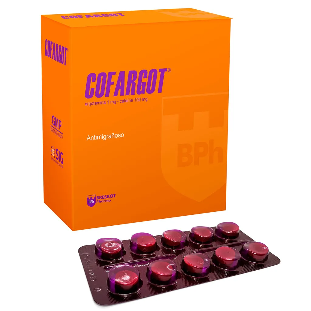 COFARGOT 100 MG CAJA X 120 COMPRIMIDOS - Ecofarma
