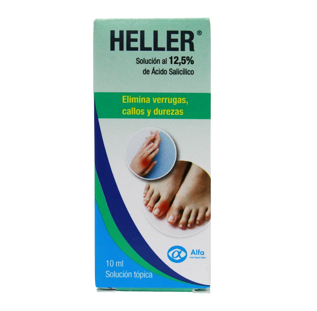 HELLER VERRUGAS Y CALLOS FCO X 10 ML - Ecofarma