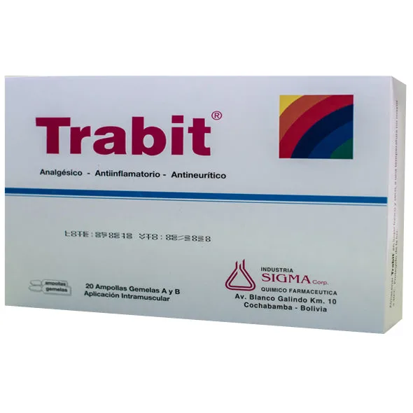 TRABIT CAJA X 1 AMPOLLAS - Ecofarma