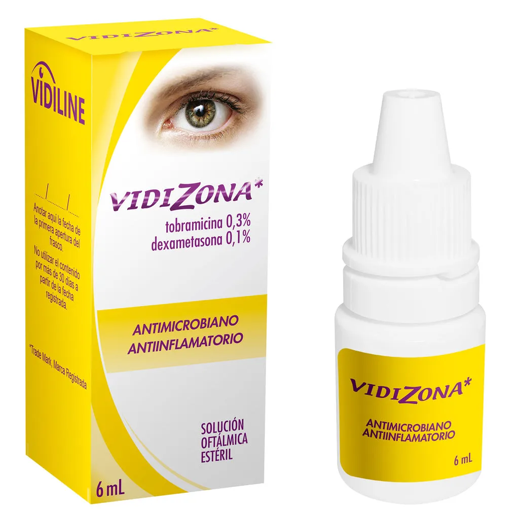 VIDIZONA COLIRIO X 6 ML - Ecofarma