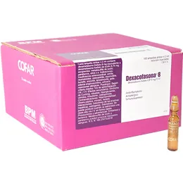 DEXACOFASONA 8 MG CAJA X 100 AMPOLLAS - Ecofarma