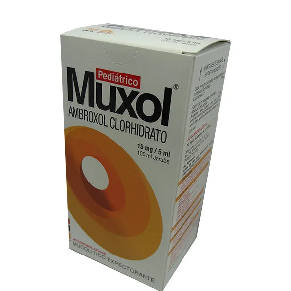 MUXOL PEDIATRICO JARABE FCO X 100 ML - Ecofarma