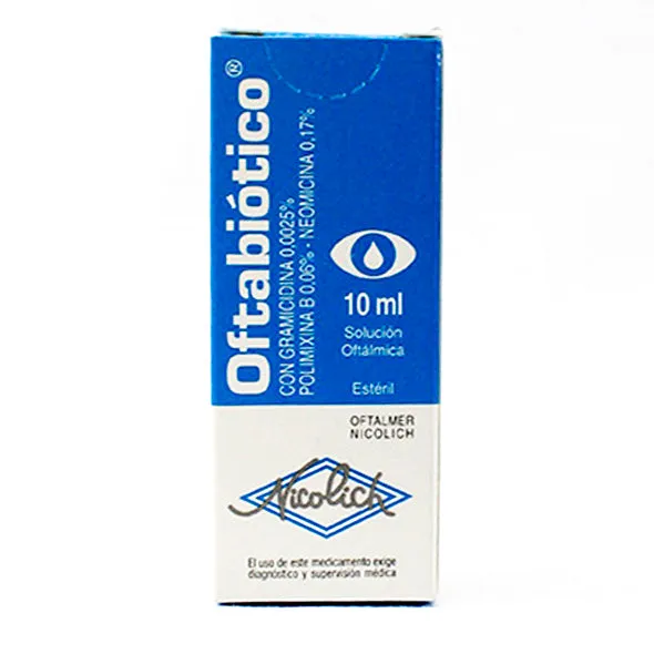 OFTABIOTICO COLIRIO X 10 ML - Ecofarma