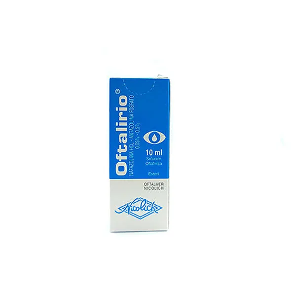 OFTALIRIO SOLUCION OFTALMICA X 10 ML - Ecofarma