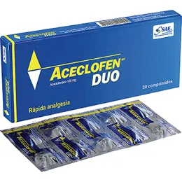 ACECLOFEN DUO CAJA X 30 COMPRIMIDOS - Ecofarma