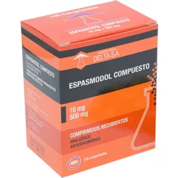 ESPASMODOL COMPUESTO CAJA X 100 COMPRIMIDOS - Ecofarma