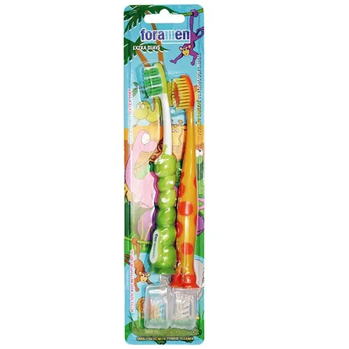 CEPILLO FORAMEN INFANTIL EXTRA SUAVE  2 X 1 FORAMINO - Ecofarma