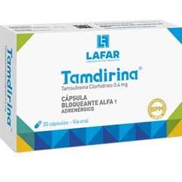 TAMDIRINA 0.4 MG CAJA X 30 COMPRIMIDOS - Ecofarma