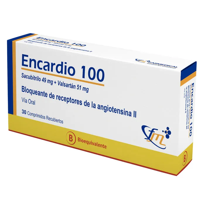ENCARDIO 100 CAJA X 30 COMPRIMIDOS - Ecofarma