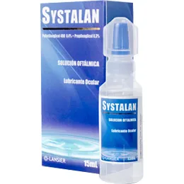 SYSTALAN SOL. OFTALMICA FCO X 15 ML - Ecofarma