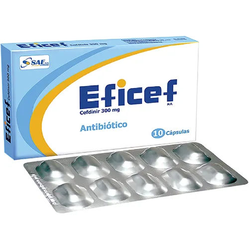 EFICEF 300 MG CAJA X 10 CAPSULAS - Ecofarma
