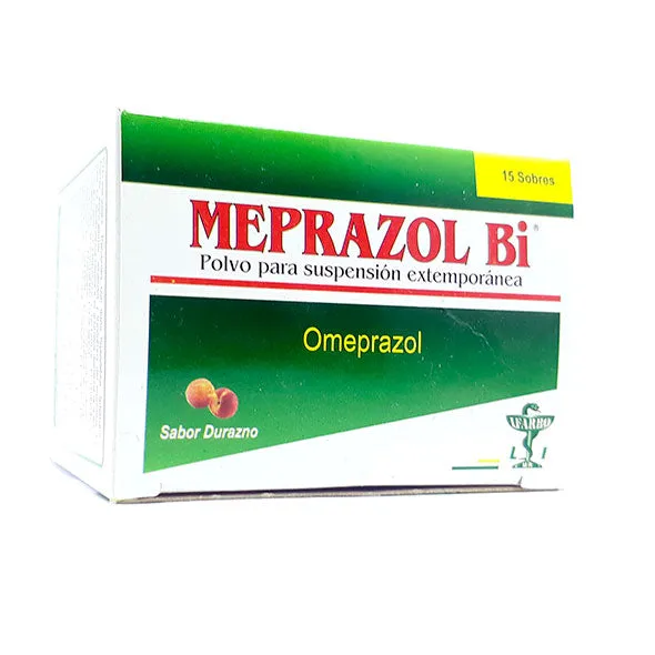 MEPRAZOL BI CAJA X 15 SOBRES - Ecofarma