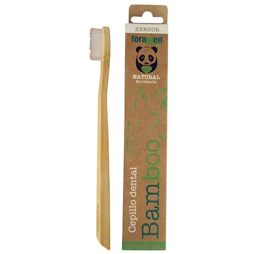 CEPILLO FORAMEN BAMBOO SENSOR - Ecofarma