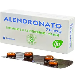 ALENDRONATO 70 MG CAJA X 4 COMPRIMIDOS - Ecofarma