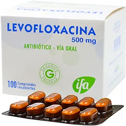 LEVOFLOXACINA 500 MG X 100 COMPRIMIDOS - Ecofarma