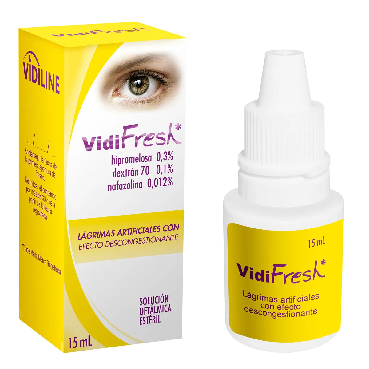 VIDIFRESH COLIRIO X 15 ML - Ecofarma