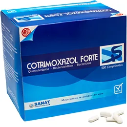 COTRIMOXAZOL FORTE CAJA X 500 COMPRIMIDOS - Ecofarma