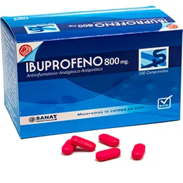 IBUPROFENO 800 MG CAJA X 100 CAPSULAS - Ecofarma