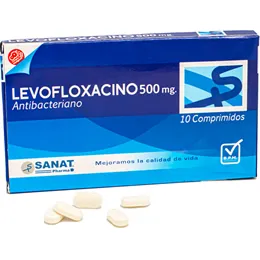 LEVOFLOXACINO 500 MG CAJA X 10 COMPRIMIDOS - Ecofarma
