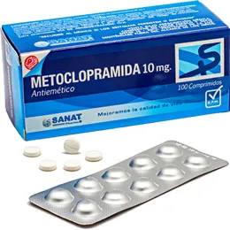 METOCLOPRAMIDA 10 MG CAJA 100 COMPRIMIDOS - Ecofarma
