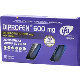 DIPROFEN 600 MG CAJA X 10 CAPSULAS - Ecofarma