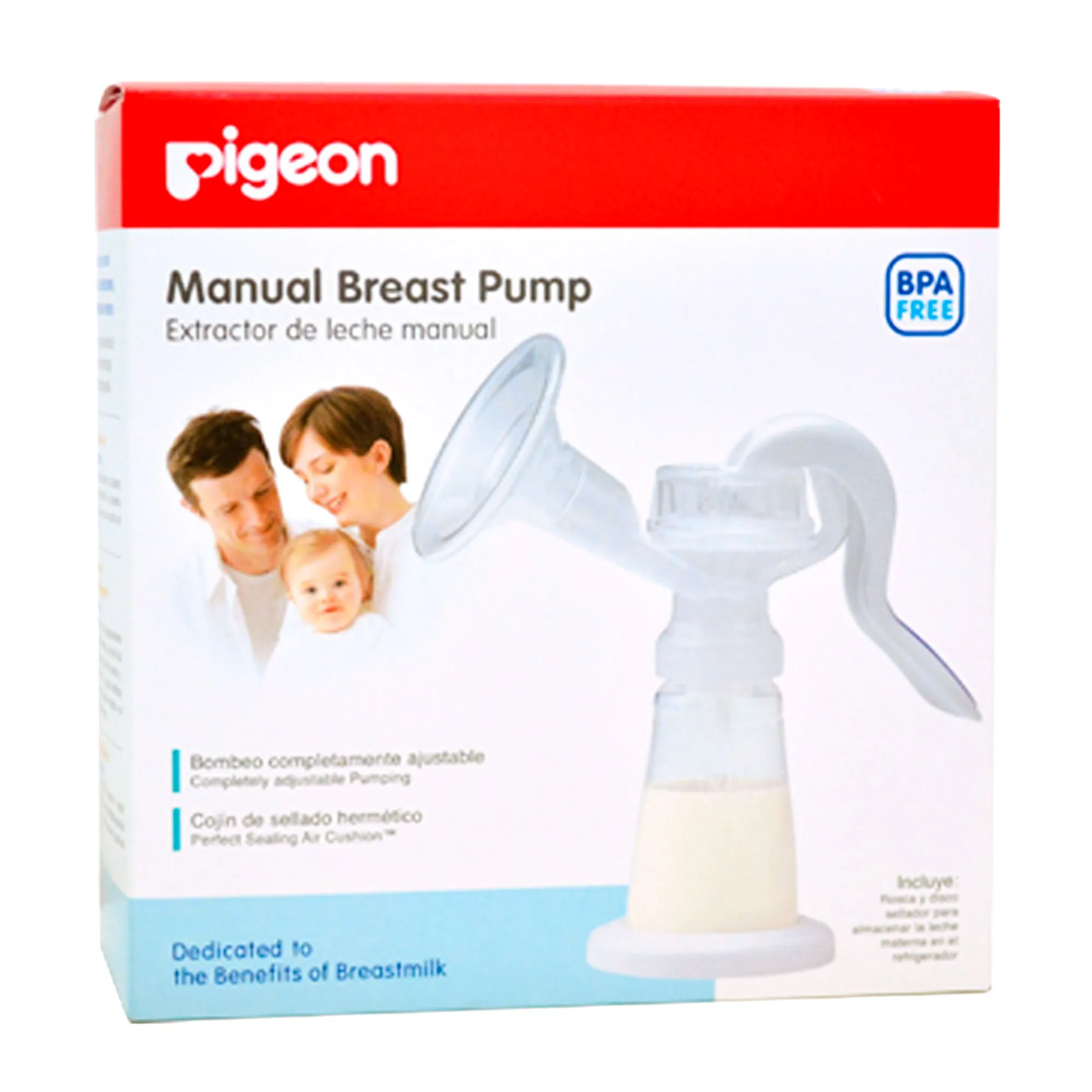 EXTRACTOR DE LECHE MANUAL PIGEON - Ecofarma