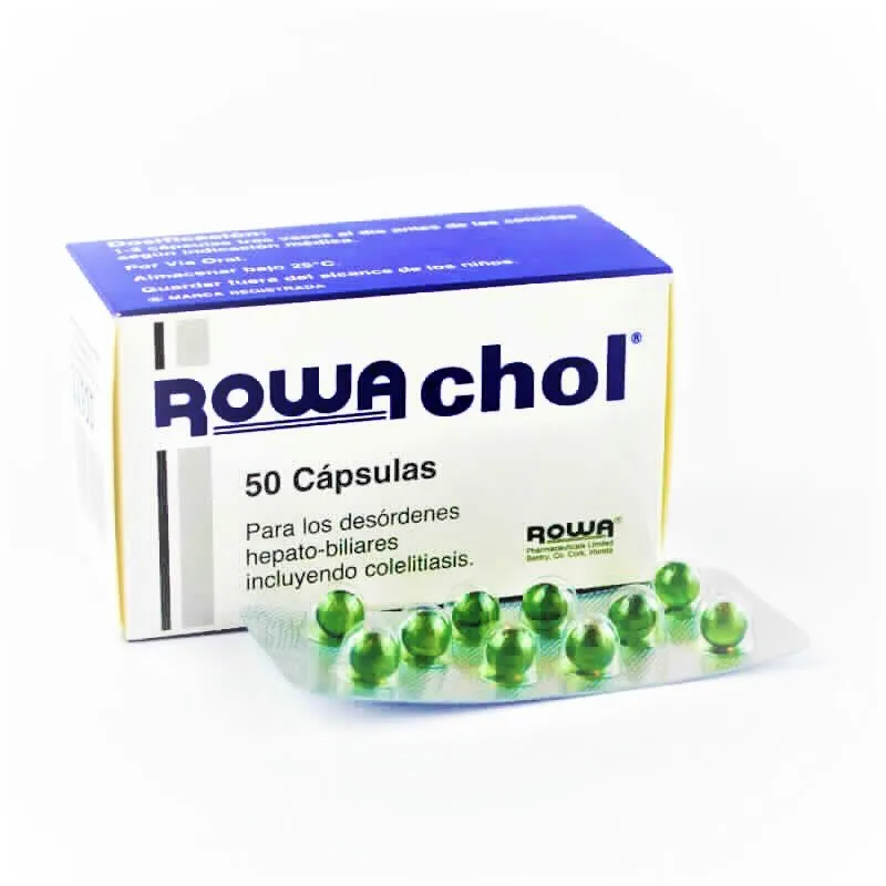 ROWACHOL CAJA X 50 CAPSULAS - Ecofarma