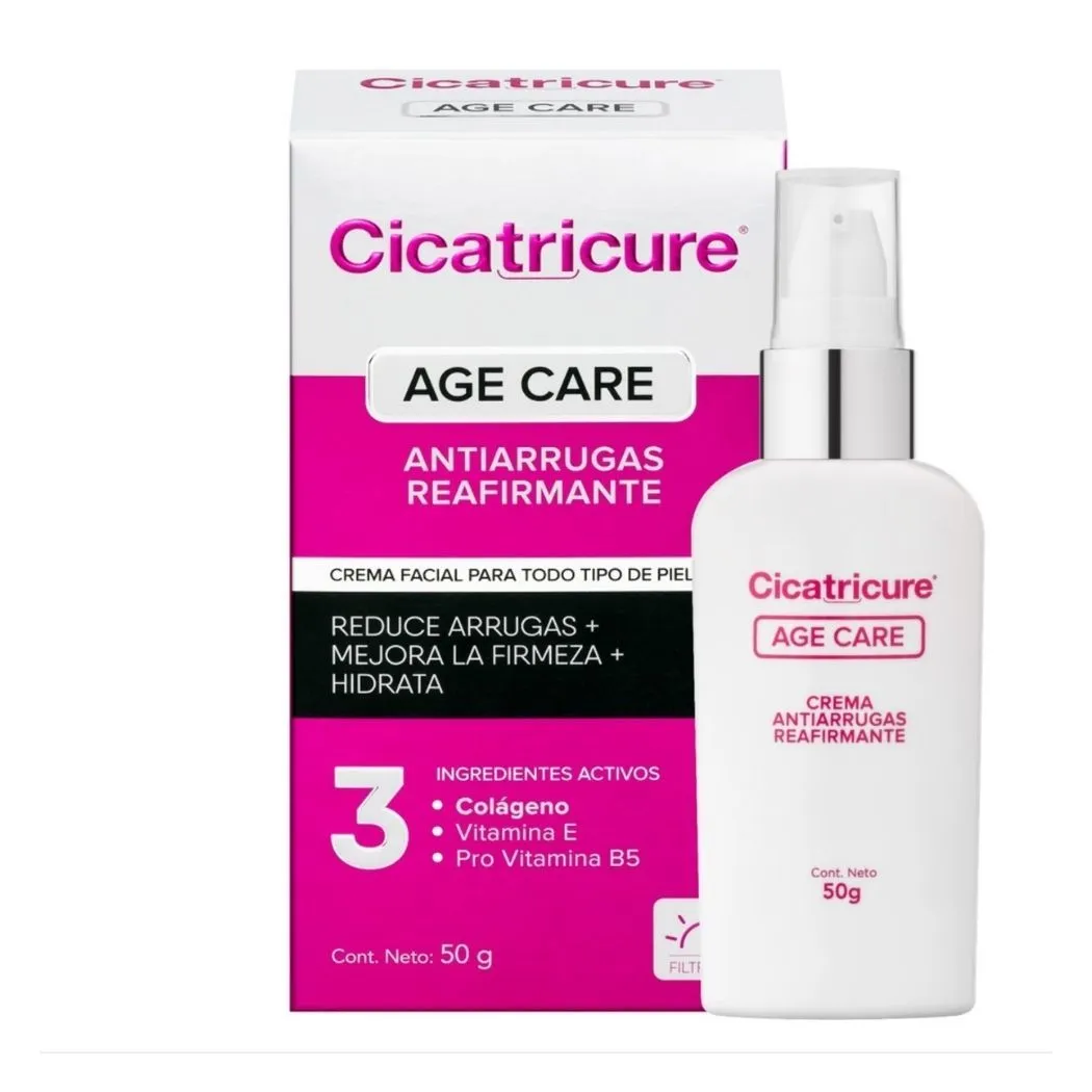 CICATRICURE AG CARE ANTIARRUGAS REAFIRMANTE FCO X 50 GR - Ecofarma