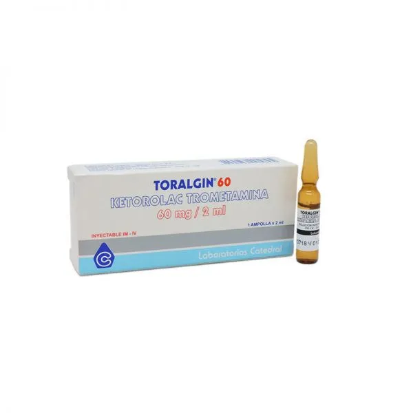 TETRALGIN 60 MG CAJA 10 AMPOLLAS - Ecofarma