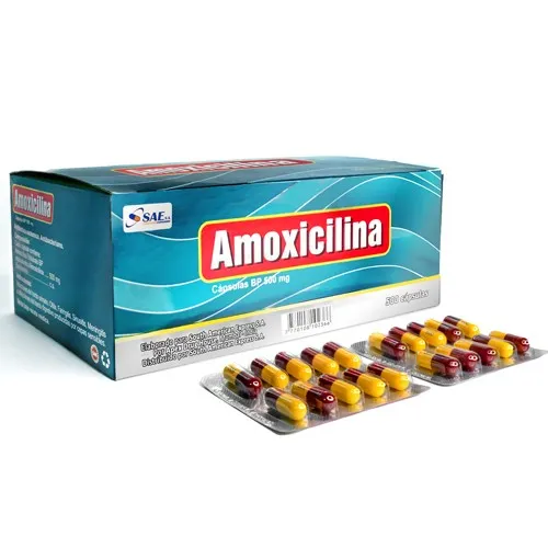 AMOXICILINA 500 MG CAJA X 500 CAPSULAS - Ecofarma