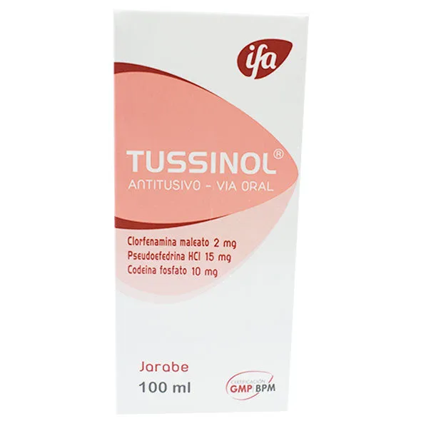 TUSSINOL JARABE FCO X 100 ML - Ecofarma