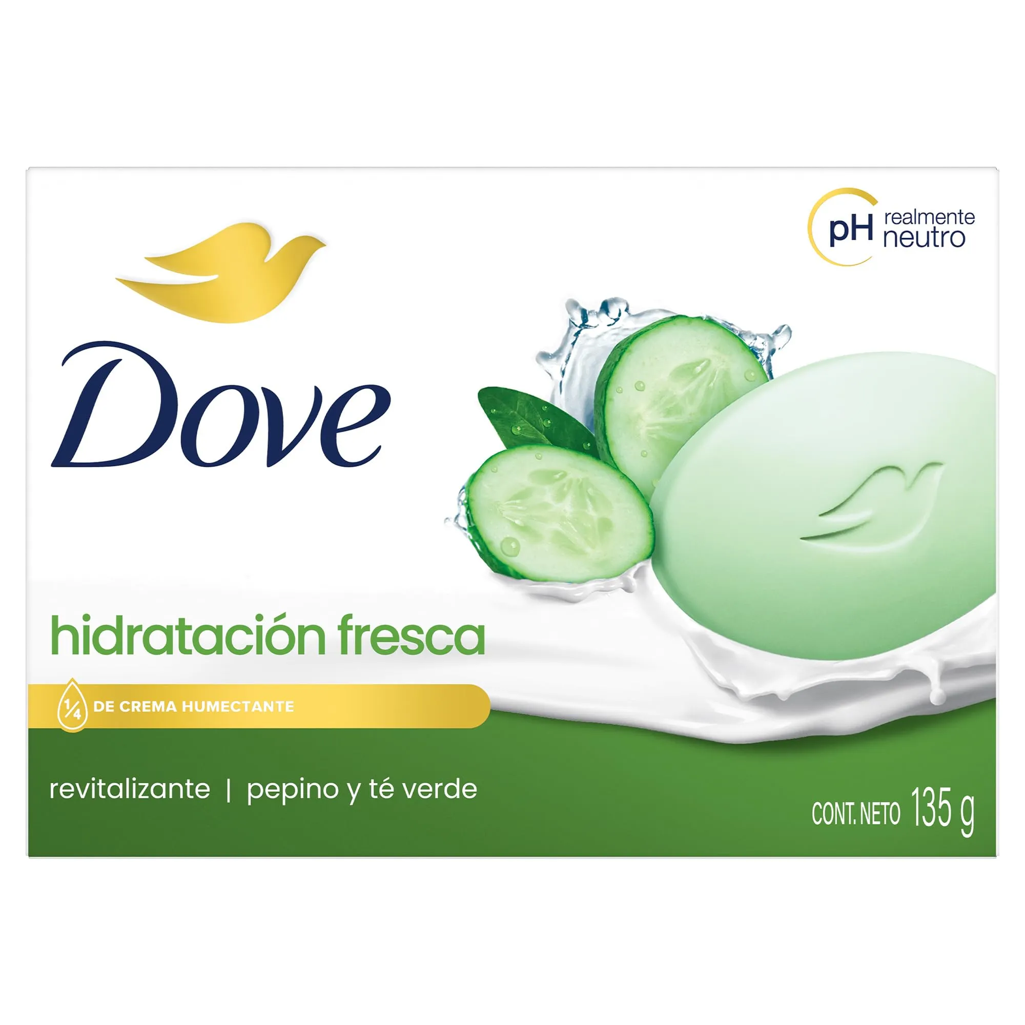 JABONCILLO DOVE "GO FRESH PEPINO" X 90 GR - Ecofarma