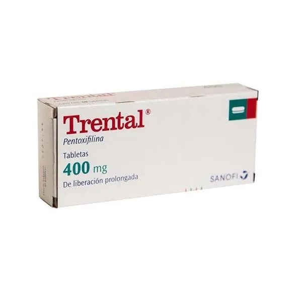TRENTAL 400 MG CAJA X 20 TABLETAS - Ecofarma