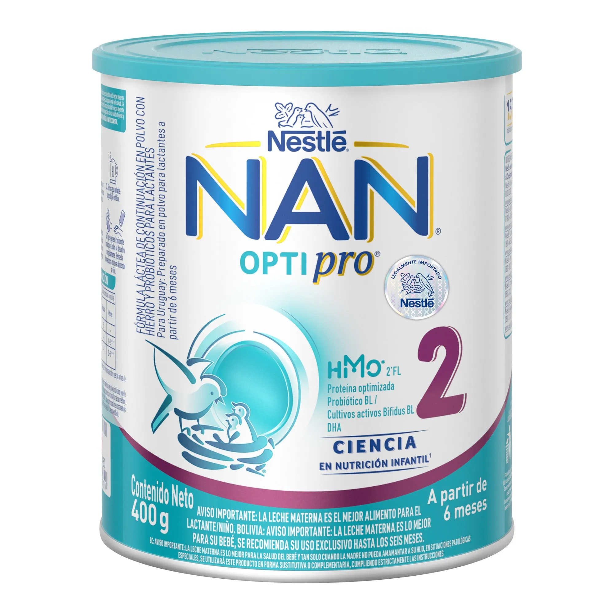 NAN # 2 LATA X 400 G - Ecofarma