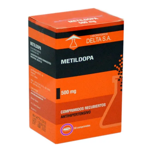 METILDOPA CAJA X 50 COMPRIMIDOS - Ecofarma