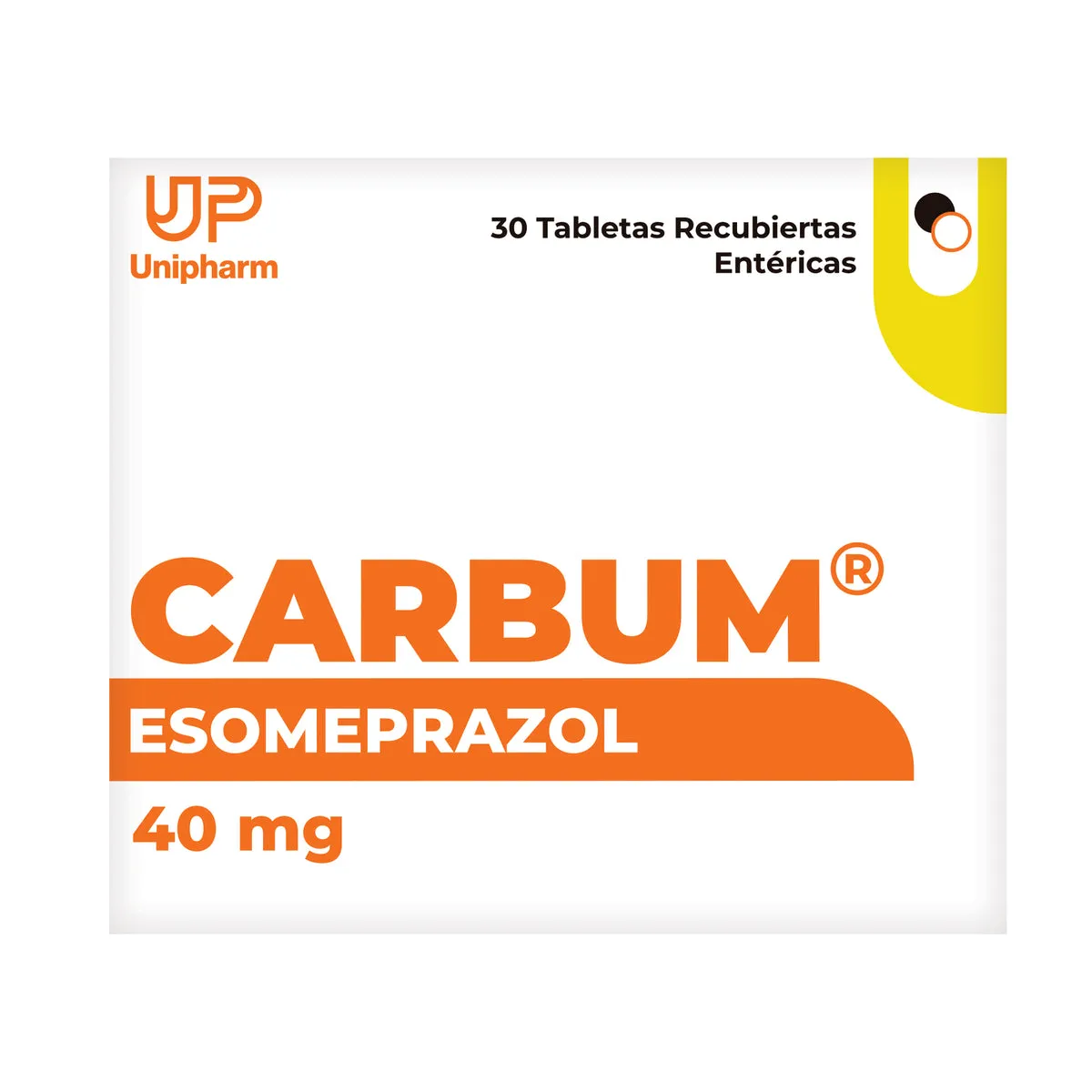 CARBUM 40 MG CAJA X 30 COMPRIMIDOS - Ecofarma