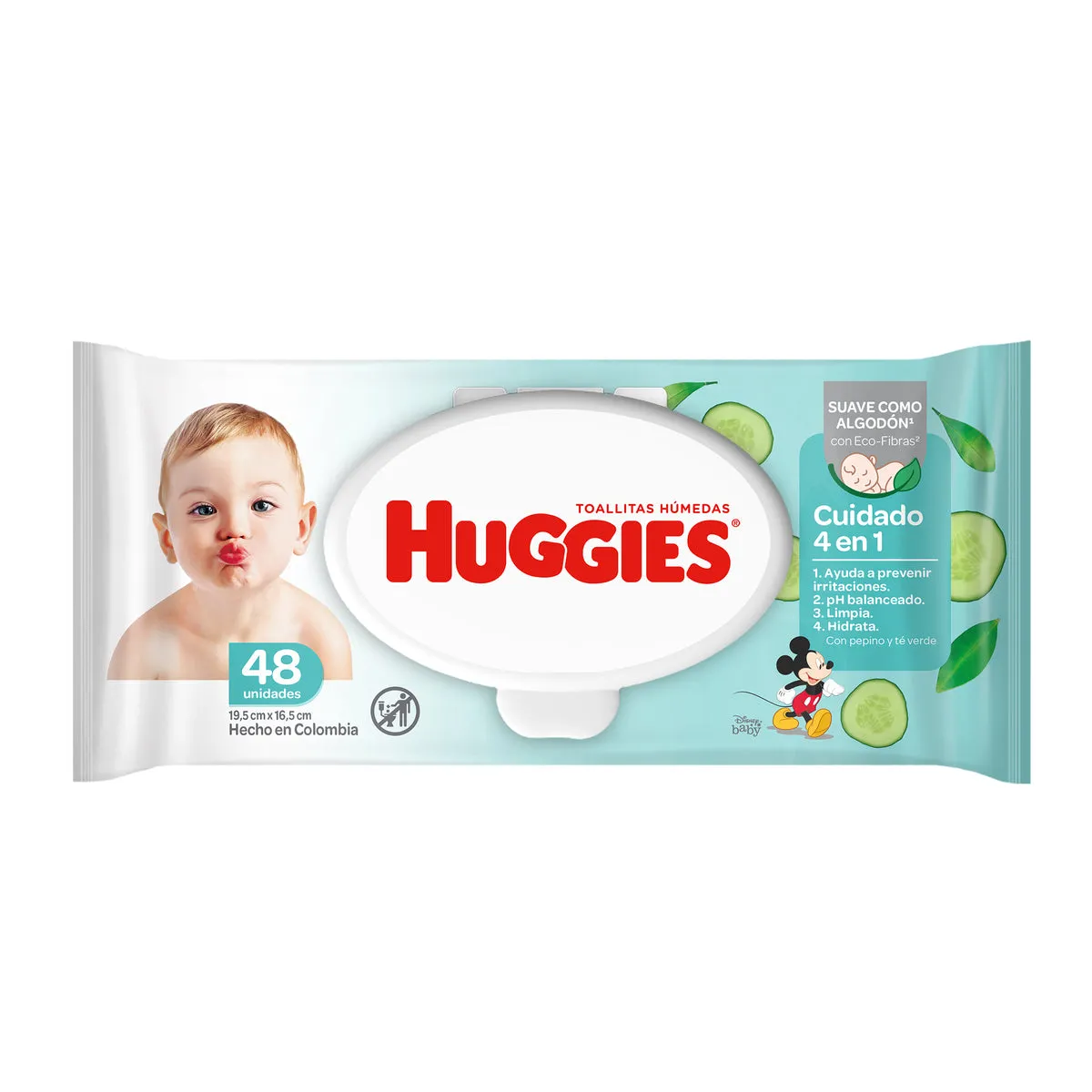 TOALLITAS HUMEDAS HUGGIES ONE DONE X 64 UNID. - Ecofarma