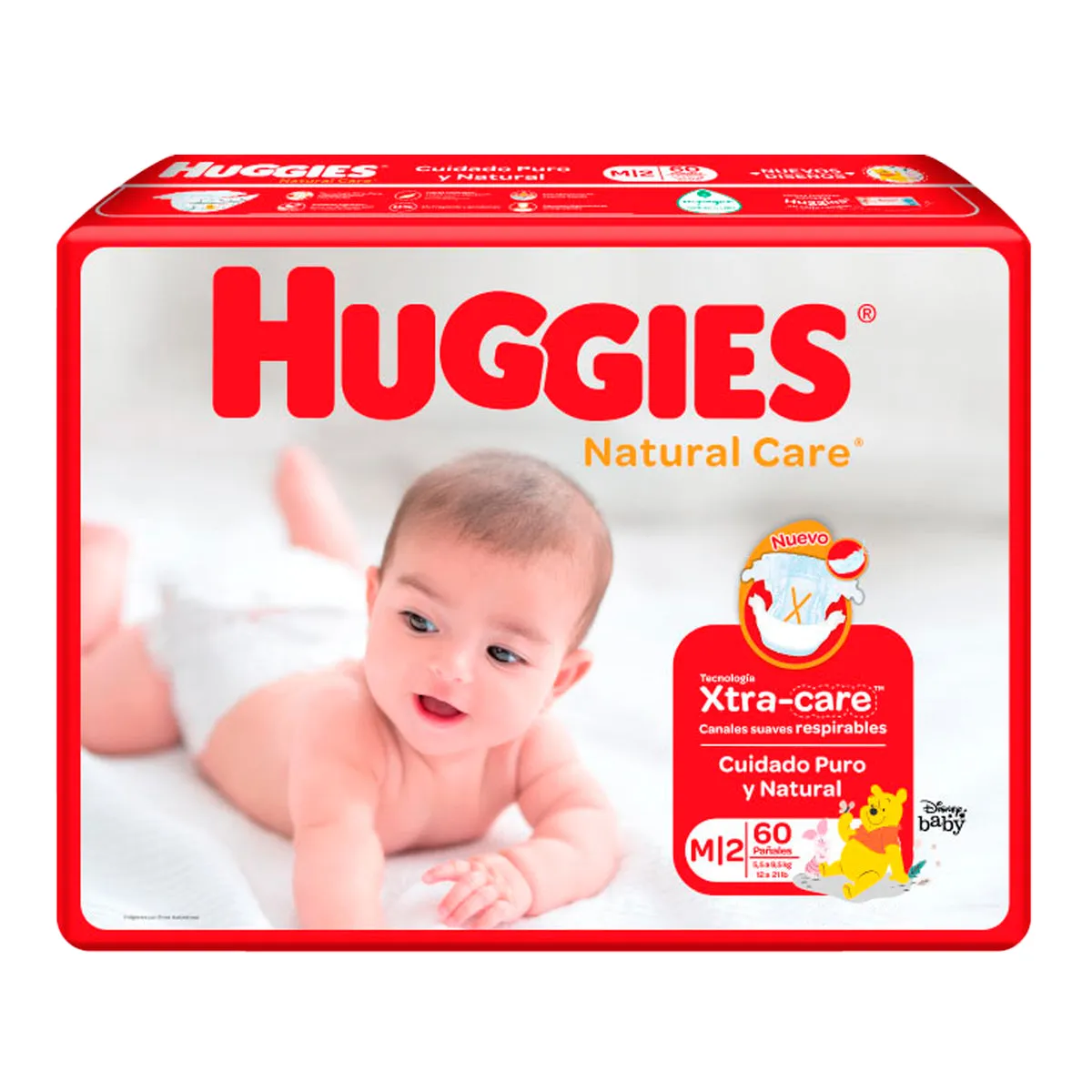 PAÑAL HUGGIES POR UNIDAD TALLA M - Ecofarma