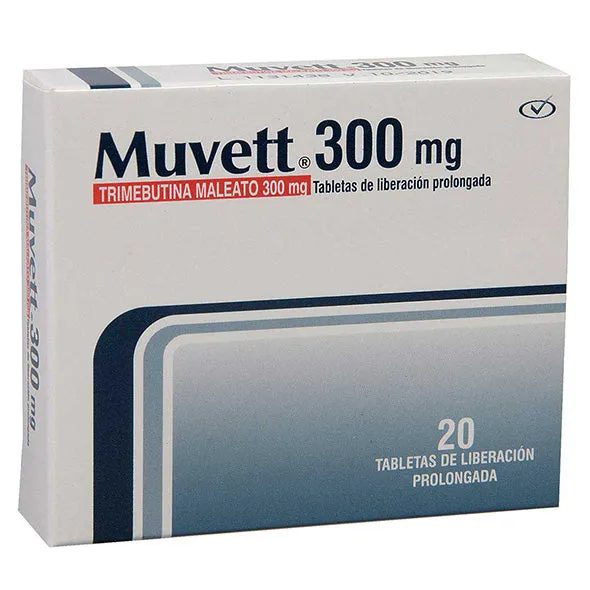 MUVETT 300 MG CAJA X 20 TABLETAS - Ecofarma
