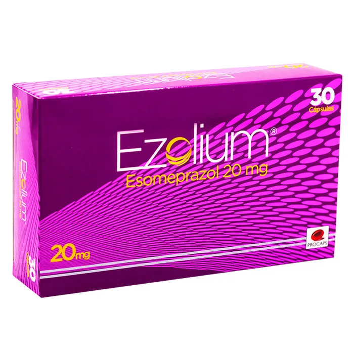 EZOLIUM 20 MG CAJA X 30 CAPSULAS - Ecofarma