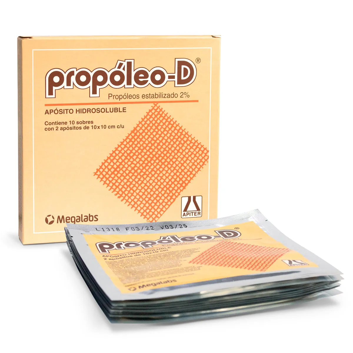 PROPOLEO D APOSITOS CAJA X 10  SOBRES - Ecofarma