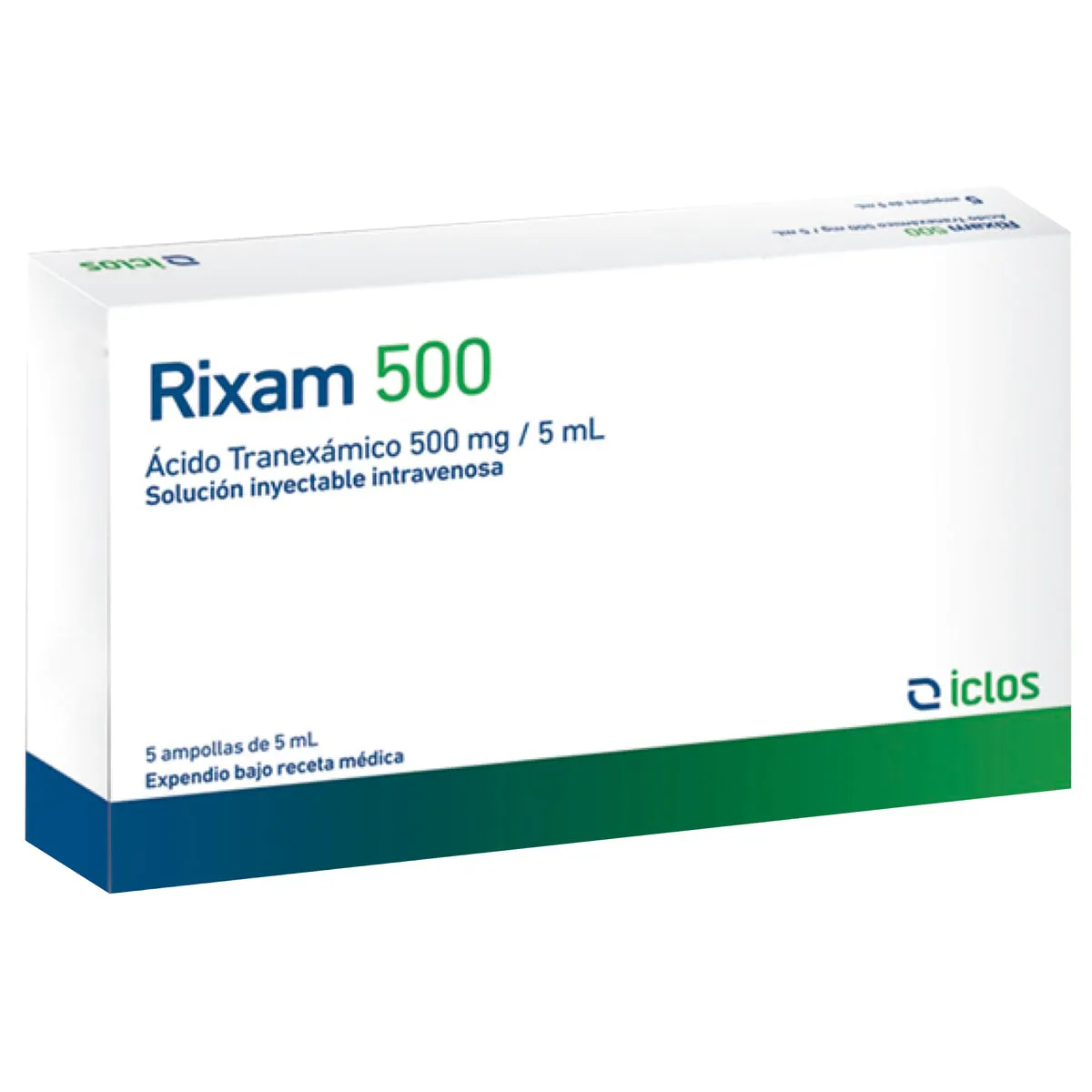 RIXAM 500 MG/5 ML CAJA X 5 AMPOLLAS - Ecofarma