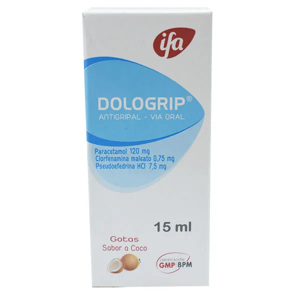 DOLOGRIP GOTAS FCO X 15 ML - Ecofarma