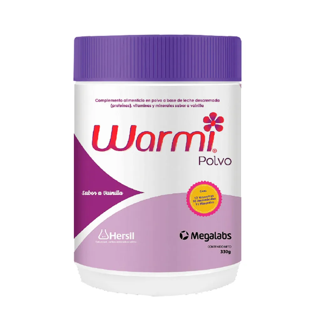 WARMI POLVO SABOR VAINILLA X 330 G - Ecofarma
