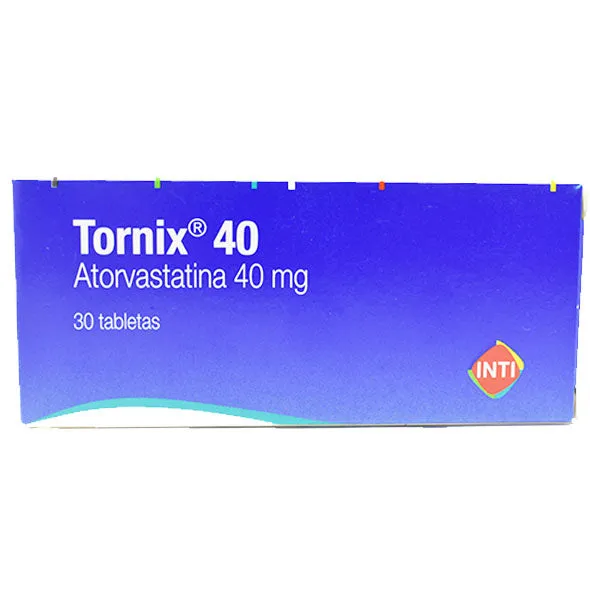 TORNIX 40 MG CAJA X 30 COMPRIMIDOS - Ecofarma