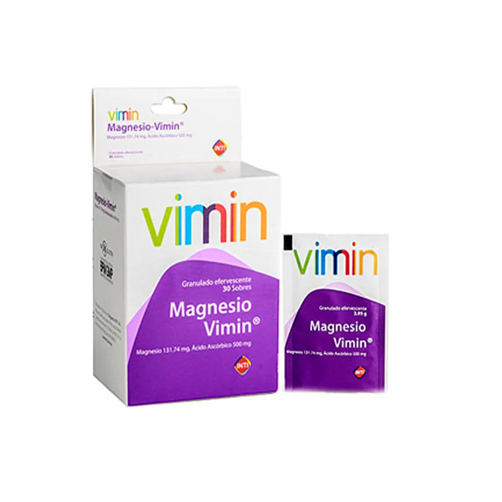 MAGNESIO VIMIN CAJA X 60 SOBRES - Ecofarma