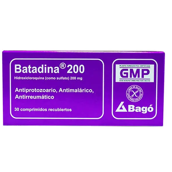 BATADINA 200 MG CAJA X 30 COMPRIMIDOS - Ecofarma