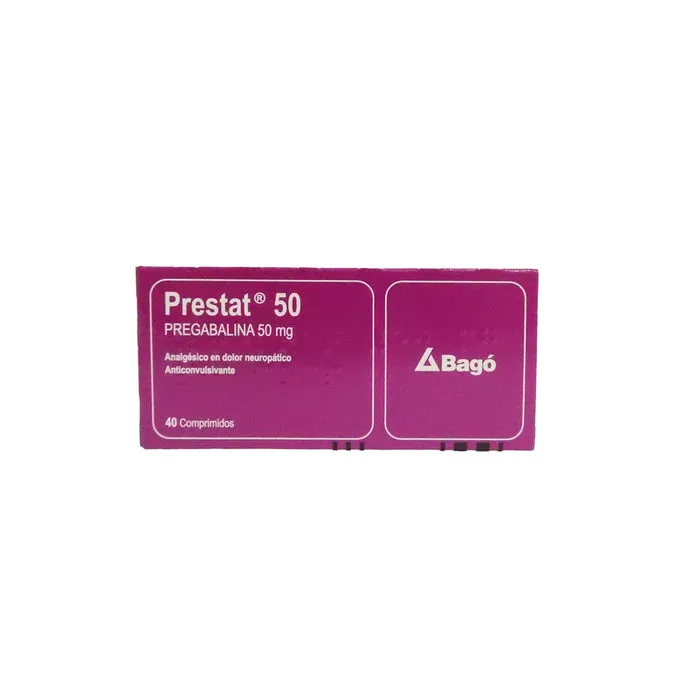 PRESTAT 50 MG CAJA X 40 COMPRIMIDOS - Ecofarma
