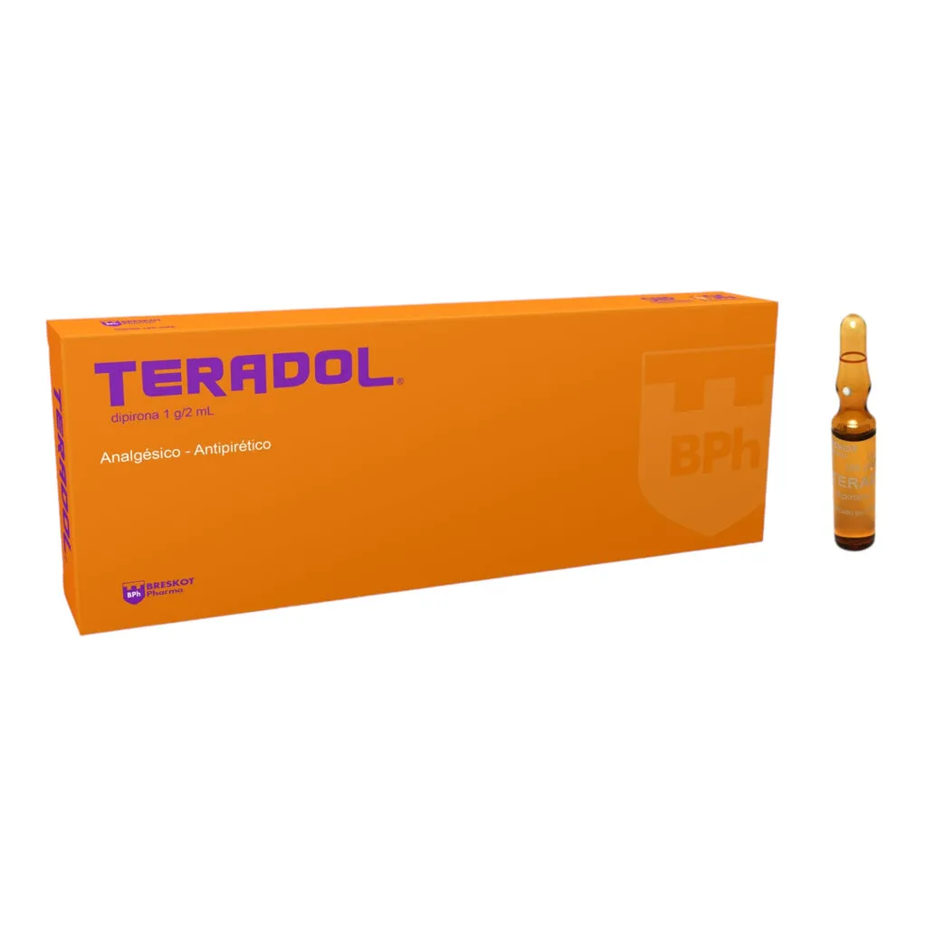 TERADOL 1 G/2 ML CAJA X 15 AMPOLLAS - Ecofarma